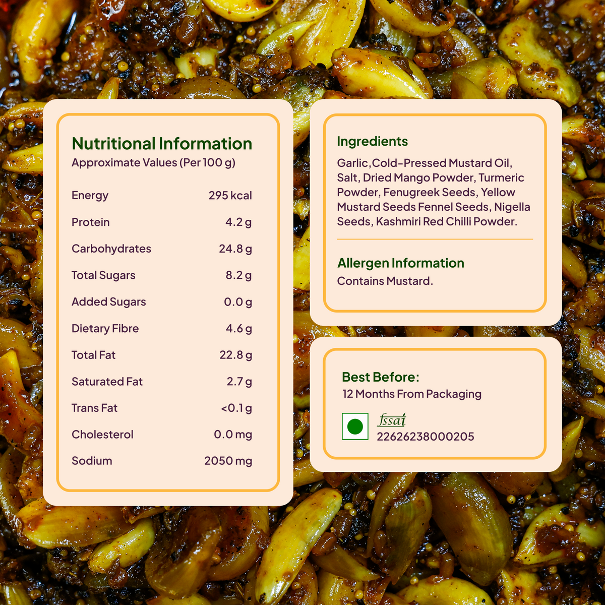 Bhatt's Garlic Pickle